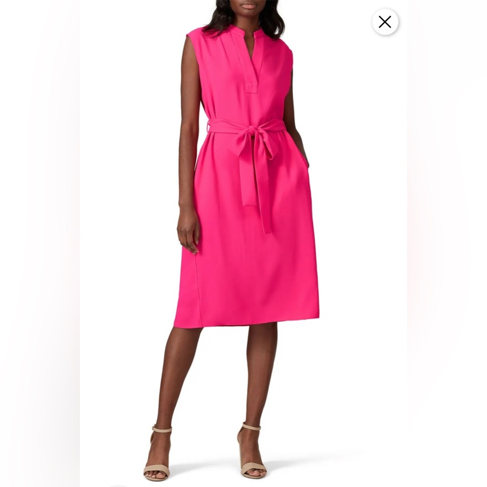 Rachel Roy Collection Elegant Pink Sleeveless Dress